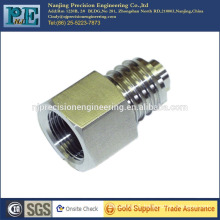 Customized precision cnc machined stainless steel hollow hex bolt